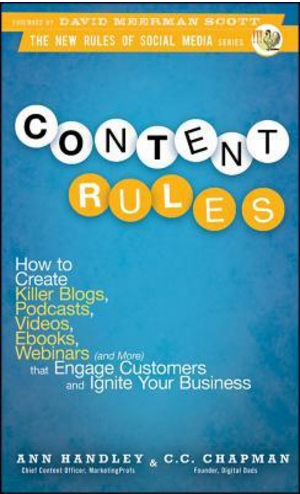 Marketing book -- Content Rules