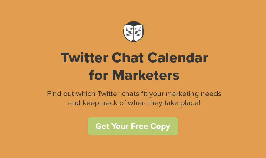 TrackMaven Twitter Chat Calendar for Marketers